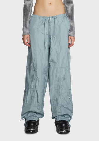 Tech Vibes Cargo Pants - Blue