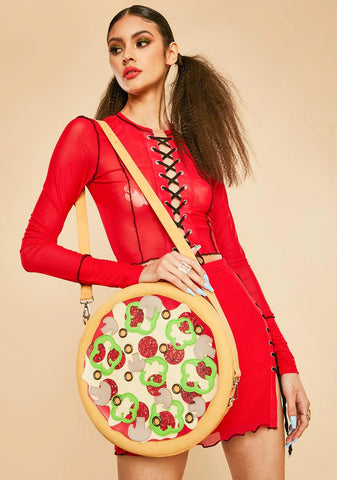 Oven Baked Pizza Crossbody Bag