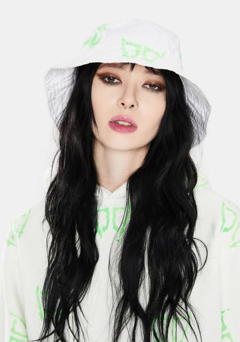 Green DB Wings Bucket Hat