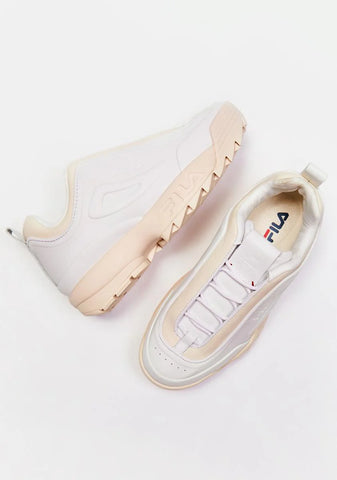 White Gardenia Disruptor Zero Sneakers