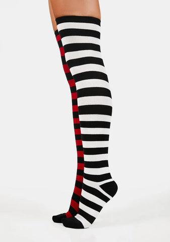 Underworld Fun Thigh High Socks