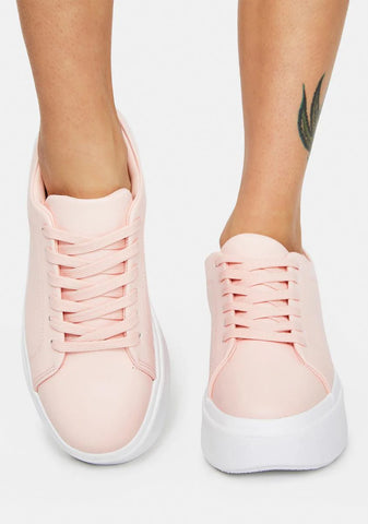 No One Deserves You Platform Sneakers
