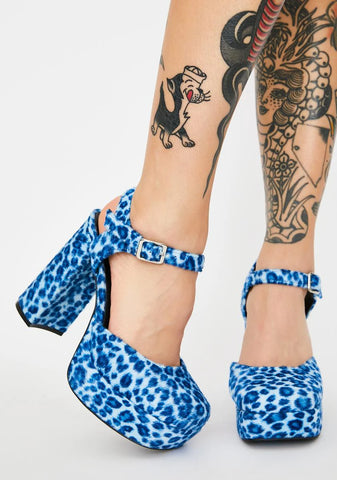 Wild Calling Platform Heels