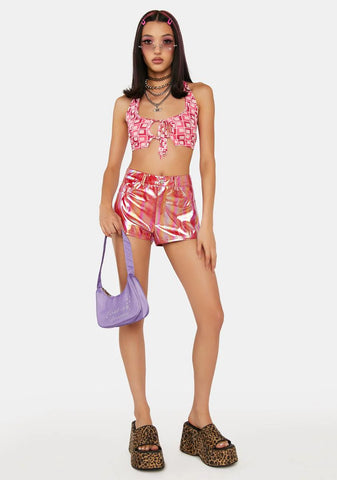 Candy Electric Feel Iridescent Shorts