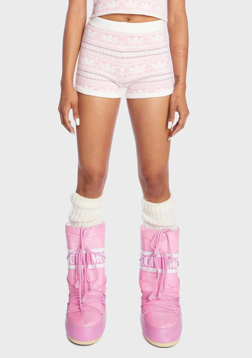 Cannabliss Knit Shorts