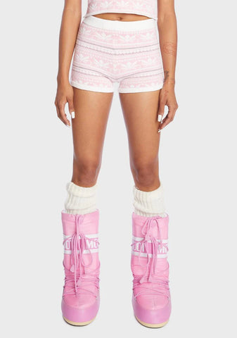 Cannabliss Knit Shorts