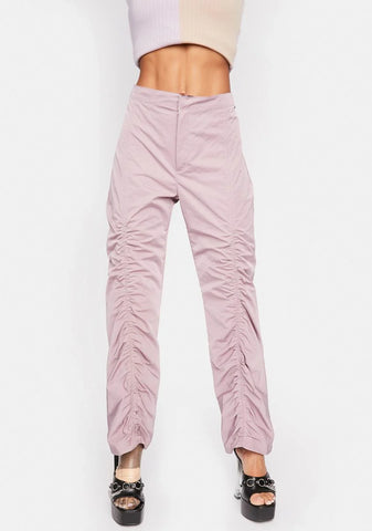 Ruched Rouge Pants