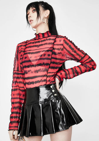 Sabrina Pleated Mini Skirt