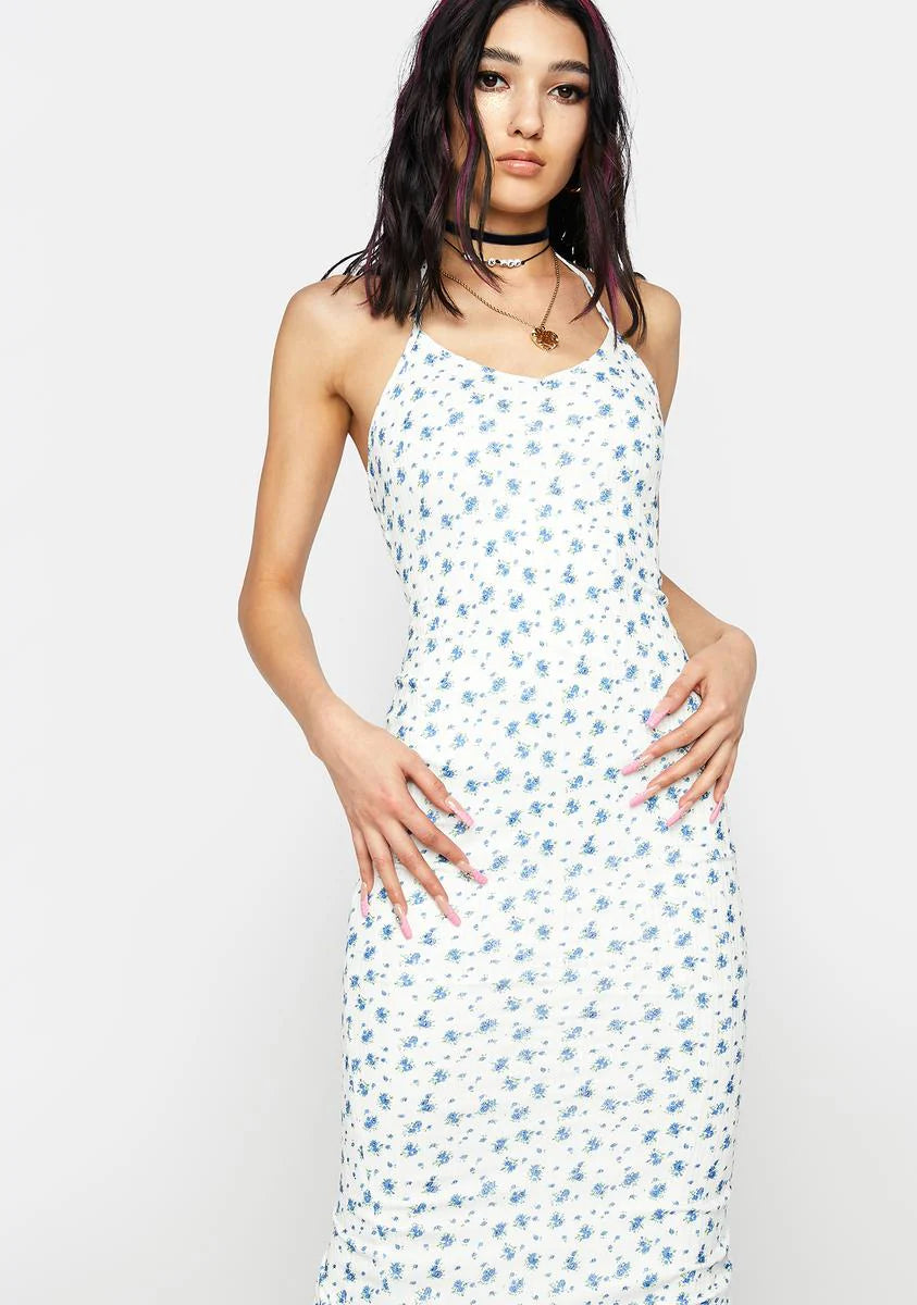 Summer House Floral Midi Dress