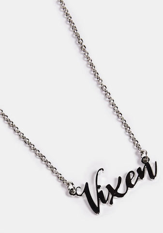 Very Vixen Charm Necklace