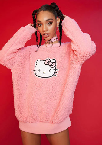 At First Blush Teddy Sweatshirt