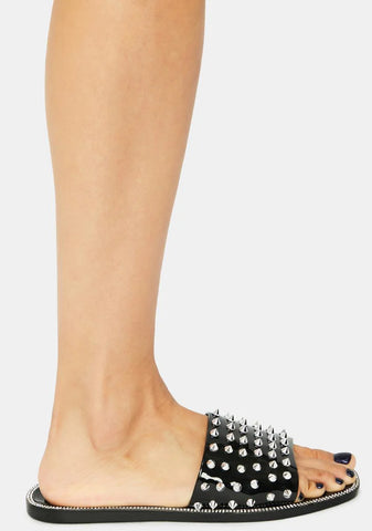 Midnight Such A Stud Spiky Slides