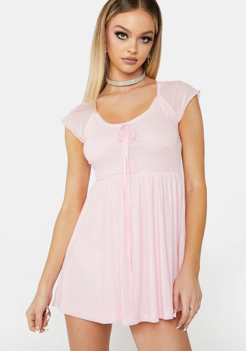 Blush Bad Idea Mini Dress