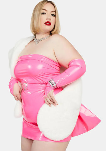 Plus Blonde Bombshell Costume Set