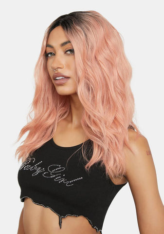 The Rose Pink Lace Front Wig
