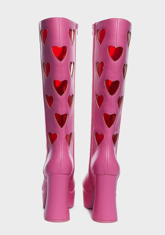 Candy Retro Romance Go Go Boots