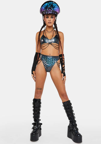 Disko Tank After Party Bra Top