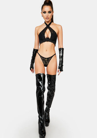 Heartbreaker Touch Lace Thong