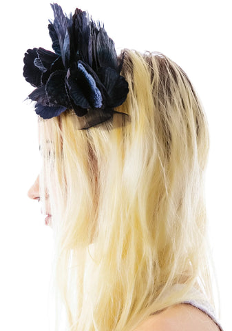 Lana Velvet Noir Crown