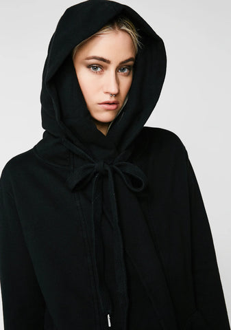 Oversized Hooded Cardigan