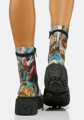 Da Vinci's Demons Combat Boots