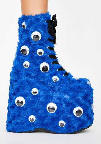 Royal I C U UV Reactive Platform Boots