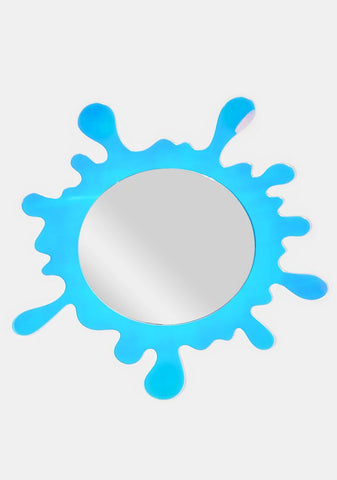 Make A Splash Iridescent Wall Mirror