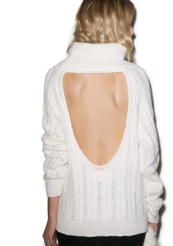 Solstice Backless Sweater