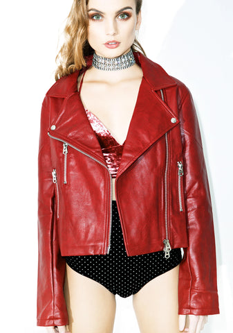 Miss Molly Vegan Leather Jacket