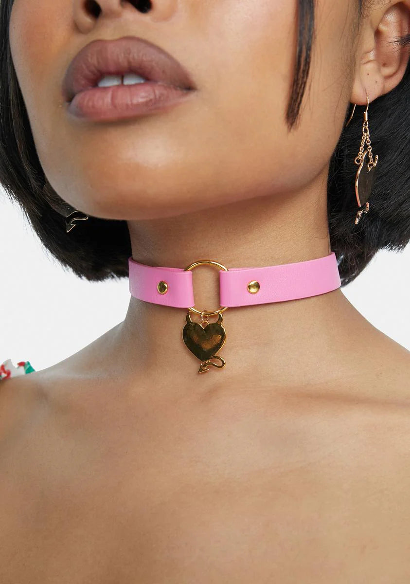 Sweet Heavenly Devil O-Ring Choker