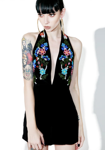 Work This Out Beaded Romper