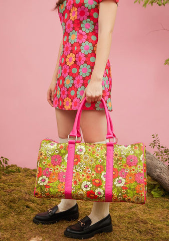 Modern Love Floral Weekender