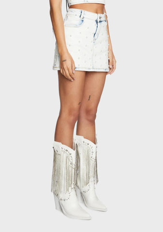 Vintage Dreams Denim Skirt