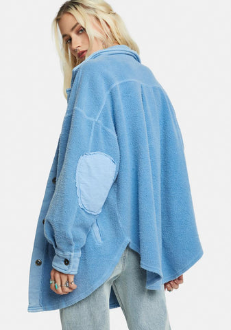 Rain Song Ruby Oversized Jacket