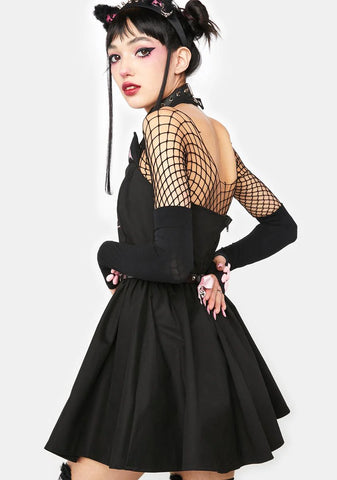 Here Kitty Mini Dress