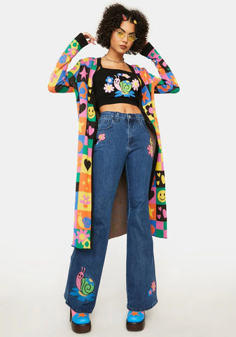 Keeping Pace Flare Jeans