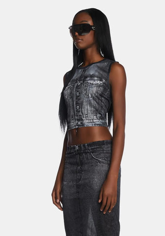 Trickster Printed Tank