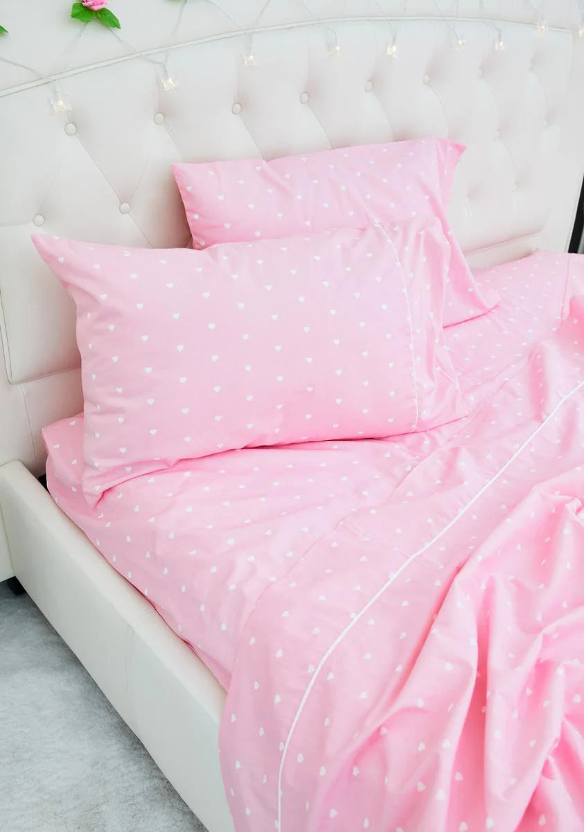 Heartly Yours Printed Sheet Set