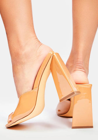 Camel Unforgettable Vibes Block Heels