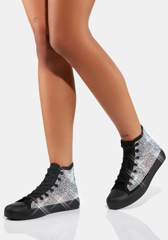 Not Chasing You High Top Sneakers