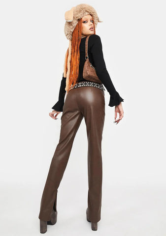 Into The Woods Vegan Leather Pants