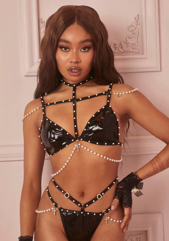 Sinful Kisses Pearl Bralette
