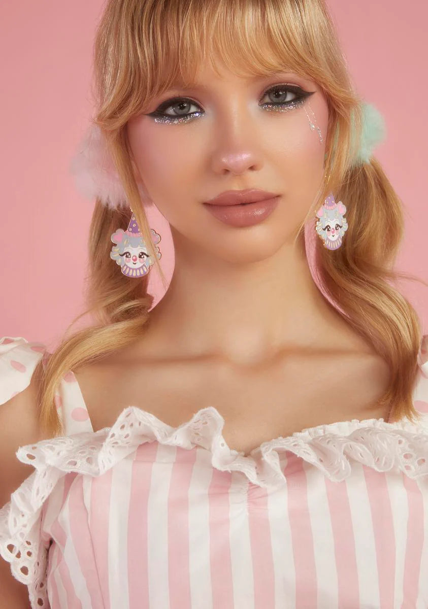 Rodeo Clown Earrings