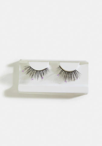 Purple Flutter Lashes
