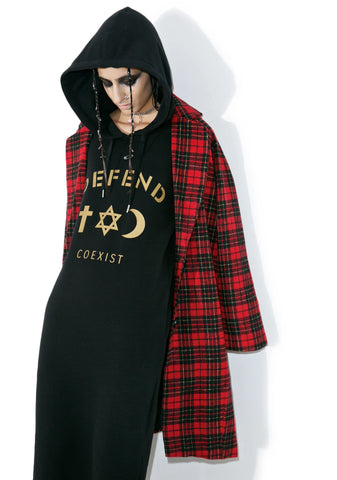 April Hoodie Maxi Dress