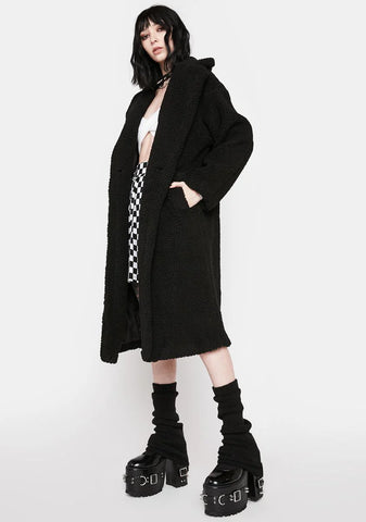 Mercy By Midnight Sherpa Coat