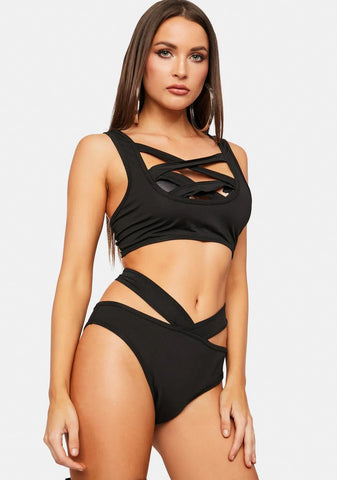 Next To U Strappy Lingerie Set