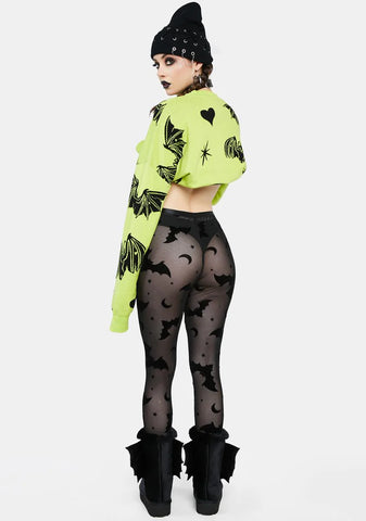Love At First Bite Mesh Leggings