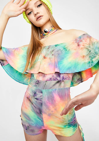 Peaceful BB Tie-Dye Romper