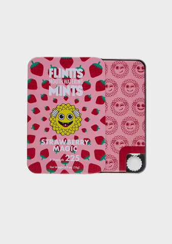 Strawberry Mouth Watering Mints Single Pack